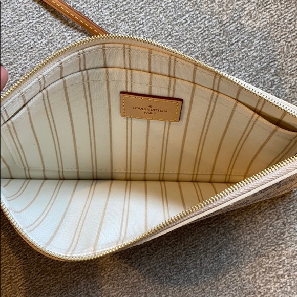 Neverfull MM Damier Azur Pochette - Picture 4 of 7